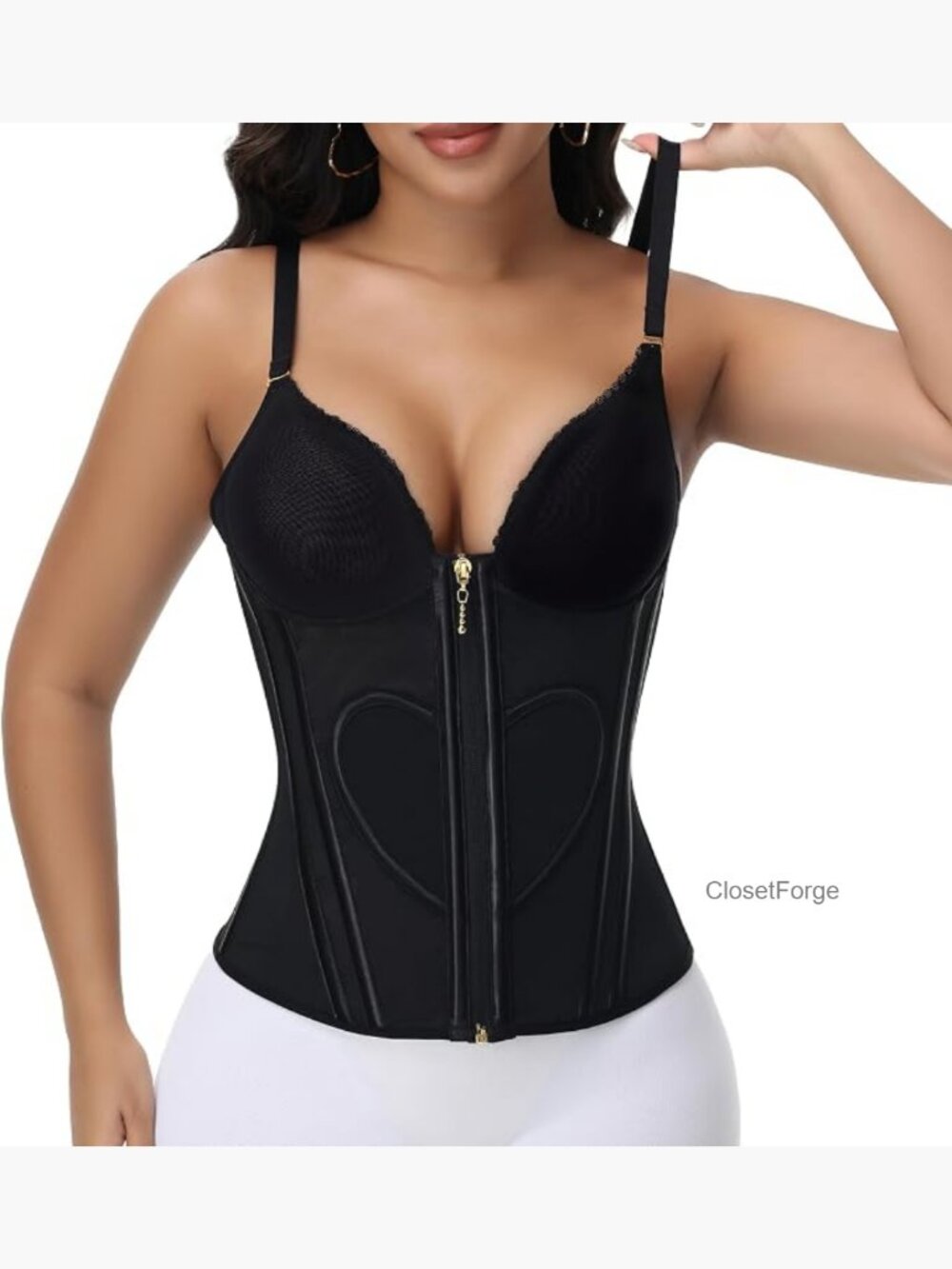 Waist Trainer Corset Top Shapewear Bustier Tummy Control Going Out Outfit